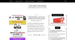 Desktop Screenshot of cgtchutoulouse.fr