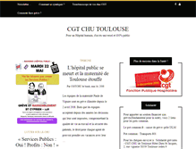 Tablet Screenshot of cgtchutoulouse.fr